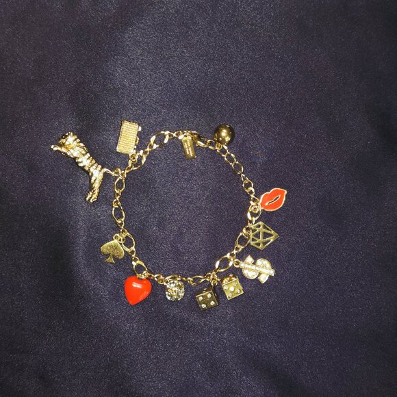 Kate Spade Gold Bracelet with Colorful Charms - Picture 6 of 12